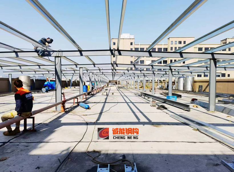 永嘉钢结构光伏安装工程 分布式屋顶光伏施工方案